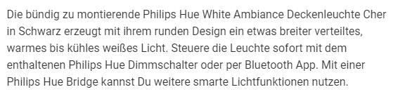 Licht-Therapie Philips Hue White Amb. C